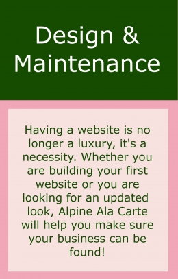 Middle Banner Website Design & Maintenance